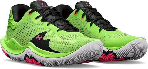 Under Armour UA Spawn 4-3024971-001 - أسود/أبيض/فضي معدني - 11 in Saudi Arabia