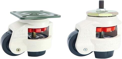 1 Piece of Fuma Wheel Gd-80f/gd-80s Adjustable casters Equipment Support feet Aluminum Profile(GD-80S) in Saudi Arabia
