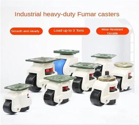 1 Piece of Fuma Wheel Gd-80f/gd-80s Adjustable casters Equipment Support feet Aluminum Profile(GD-80S) in Saudi Arabia