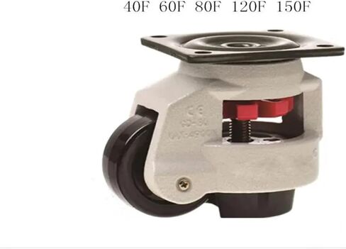 1 Piece of Fuma Wheel Gd-80f/gd-80s Adjustable casters Equipment Support feet Aluminum Profile(GD-80S) in Saudi Arabia