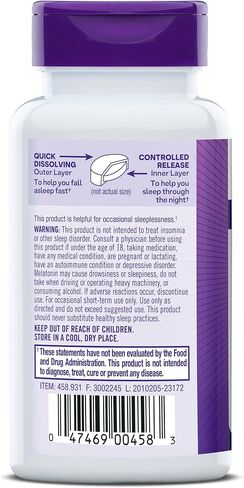 Natrol Melatonin Time Release, 3 mg, 100 Tablets in Saudi Arabia