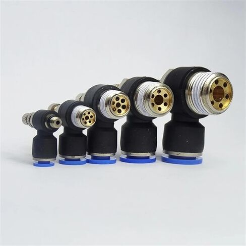 SL Type 4 6 8 10 12mm M5 1/8" 1/4" 3/8" 1/2" Fast Connection Pneumatic Fitting Air Speed Regulating Valves Throttle Valve(Sl10-03) in Saudi Arabia