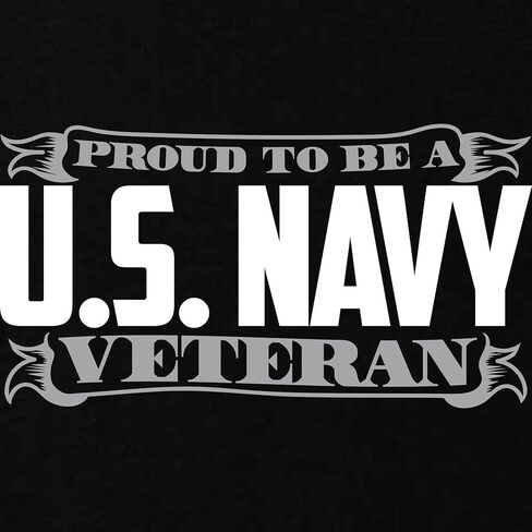 CafePress Proud To Be A U.S. Navy Veteran Zip Hoodie (Dark) Men's Dark Zip-Up Hooded Sweatshirt in Saudi Arabia