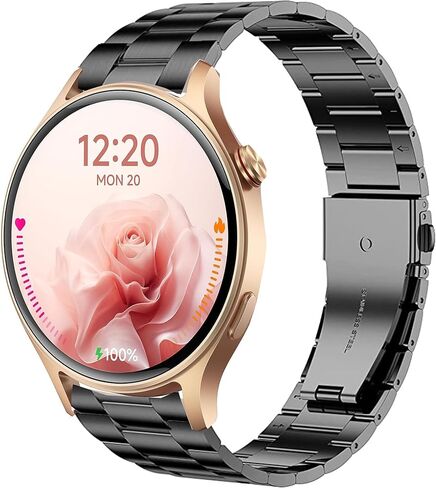 متوافقة مع أشرطة AEAC Smart Watch ، أحزمة استبدال المعادن السريع 20 مم ، 22 مم ، متوافقة مع AEAC 1.32 بوصة ، W208 Plus ، IDW19 ، IDW28 ، GTX12 in Kuwait