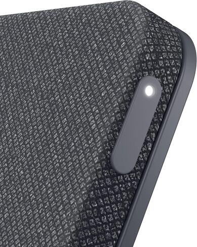 Dell Dual Charge Dock HD22Q - Fabric Wrapped Charging Stand, Type-C Connector, Qi Enabled Charging, Wake-on-Dock, Smartphone Rest, Power Button LED - Magnetite in Saudi Arabia