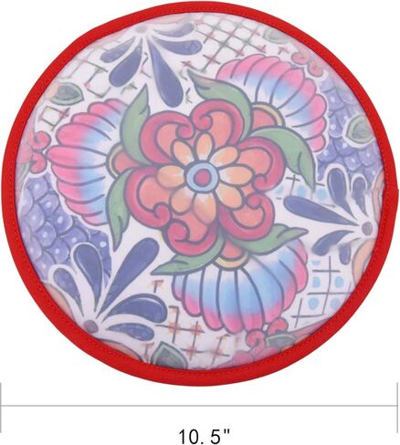 Prepara Tortilla Warmer Fabric And Silicone, Red in Saudi Arabia