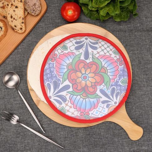Prepara Tortilla Warmer Fabric And Silicone, Red in Saudi Arabia
