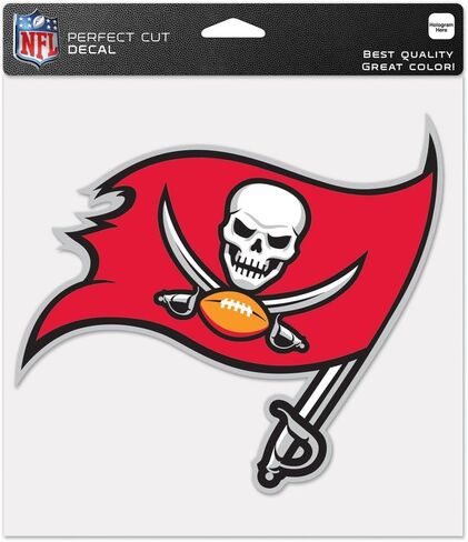 Wincraft Tampa Bay Buccaneers Perfect Cut Color Decal 8 "X 8" New Wall Decal NFL in Kuwait