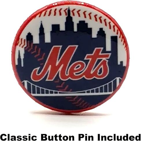 NY Mets Mets Baseball Visor Classic Classic Primary Home Team Logo قابلة للتعديل in Kuwait