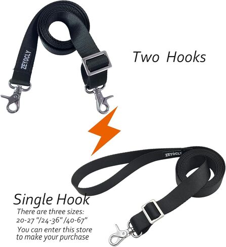 Adjustable Bimini Boat Top Straps,Two Hooks Marine Awning Webbing Straps,with Heavy Duty Snap Hooks,Boat Awning Hardware Accessories,Premium Boat Canopy Strap (2, 32~60) in Saudi Arabia