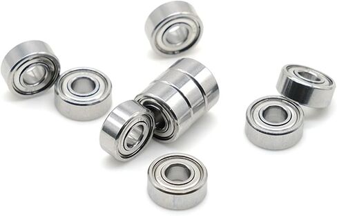 10Pcs SMR104ZZ 4X10X4mm Stainless Steel Bearing Stainless Steel Ball Bearings in Saudi Arabia