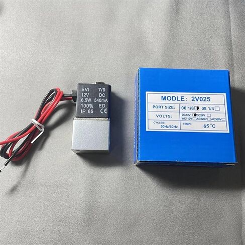 صمام الملف اللولبي النحاسي 1/4 "1/8" DC 12V 24V 110V 220V 2 طريقة عادةً ما يتم إغلاق الصمامات الهوائية المباشرة لغاز هواء الماء (24V مغلق بشكل طبيعي ، 0.25 بوصة) in Saudi Arabia