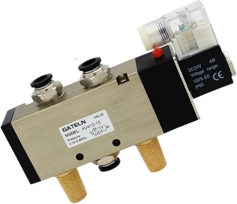 4v410-15 صمام الملف اللولبي المكون من خمسة موانئ مع إكسسوارات AC110V (مع تركيبات 8 مم) in Saudi Arabia