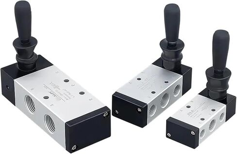 1 PCS 4H210-08 5/2 4H310-10 4H-410-15 وضع المقبض التحكم في عملية التحكم في صمامات التشغيل الهوائية (4H410-15 ، مع-6 مم). in Saudi Arabia