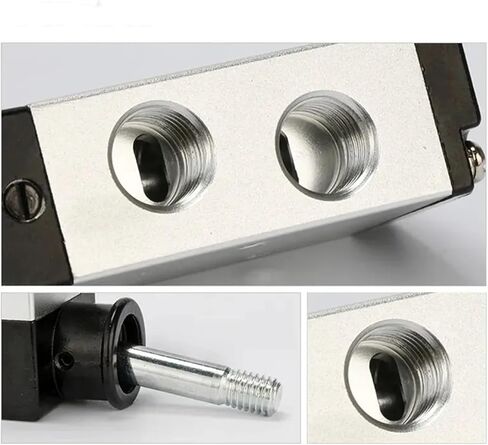1 PCS 4H210-08 5/2 4H310-10 4H-410-15 وضع المقبض التحكم في عملية التحكم في صمامات التشغيل الهوائية (4H410-15 ، مع-6 مم). in Saudi Arabia