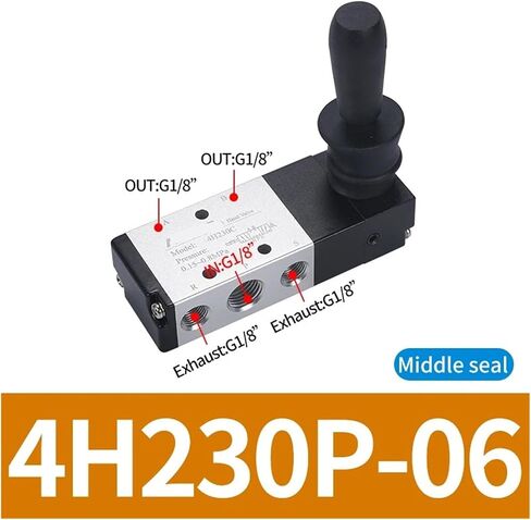 4H230C/E/P-06 4H230C/E/P-08 4H330C/E/P-08 4H330C/E/P-10 4H430C/E/P-15 Spring Return Manual Valve Manual Control Valve(4H230P-06) in Saudi Arabia