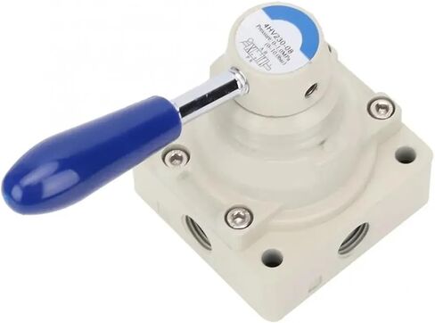 4HV230-08 air valve 4-way 3-position handle direct-acting 1/4-inch PT pneumatic valve in Saudi Arabia
