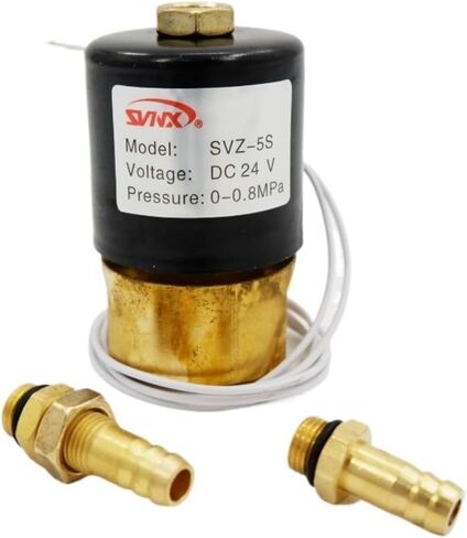 1PCS SVZ-5S AC DC 24V 36V 220V آلة لحام الأسلاك اللولبية الصمام الملف اللولبي 2 الموضع 2 WATE صمام الملف اللولبي (AC 24V) in Saudi Arabia