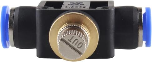 صمام الخانق SA 4-12 ملم تدفق الهواء للتحكم في أنبوب صمام أنبوب الماء الضغط الهوائي في التركيبات (4 مم) in Kuwait