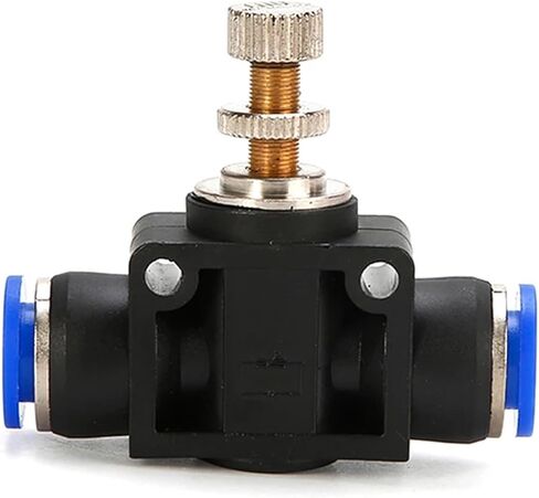 صمام الخانق SA 4-12 ملم تدفق الهواء للتحكم في أنبوب صمام أنبوب الماء الضغط الهوائي في التركيبات (4 مم) in Kuwait