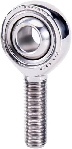 1PC Rod End Joint Bearings SSA5T/K/6/8/10/12/14/16/18/20/25/SSA30T/K Right-Hand Thread 304 Stainless Steel Bearing Engine Parts(SSA18T/K M18x1.5) in Saudi Arabia
