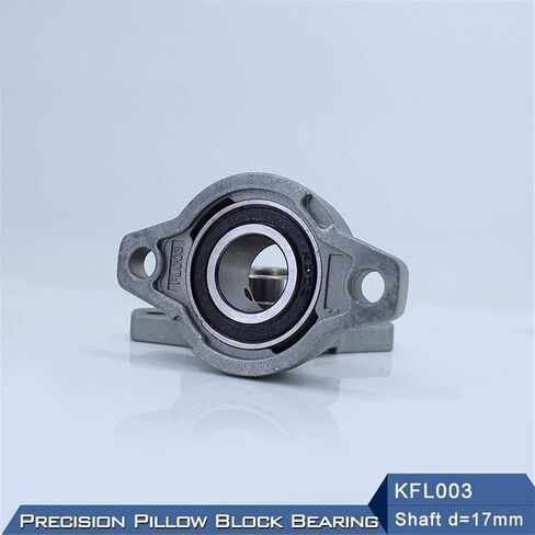 الحامل العلب Kfl003 محمولة محمل 17 مم قطر قطر KFL زنك سليمة وسادة الإسكان حافة الحافة المحامل KFL003 FL003 محامل وسادة in Saudi Arabia