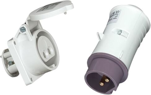 Low Voltage Industrial Aviation Waterproof and dustproof Plug and Socket 2P 3P 16A 32A 20-25V 40-50V(32a-Connector 20-25v,KL4-4b) in Saudi Arabia
