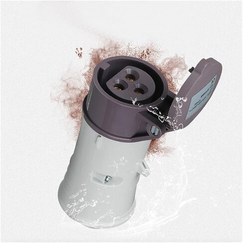 Low Voltage Industrial Aviation Waterproof and dustproof Plug and Socket 2P 3P 16A 32A 20-25V 40-50V(32a-Connector 20-25v,KL4-4b) in Saudi Arabia