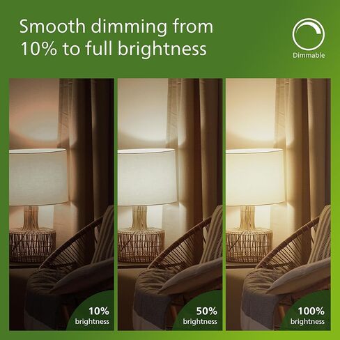 LED Philips LED 60W A19 8-PACK مصابيح LED مصابيح LED لضوء النهار (5000K) 850 LUMEN (5W = 60W) in Saudi Arabia