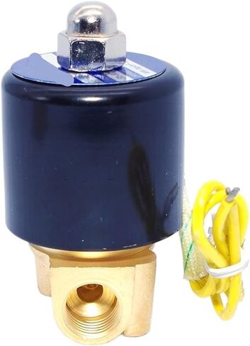 1PCS 1/4" DC12V AC220v electric solenoid valve normally closed water and gas normally closed valve(AC230V) in Saudi Arabia