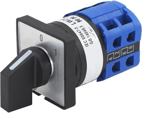 1PCS مفتاح محدد التغيير العالمي ، مفتاح نقل الطاقة ، وضعين 4 محطات ، LW26-20 C02/1 220V 20A ، مولدات مضخة المياه ، محدد CAM دوار in Saudi Arabia