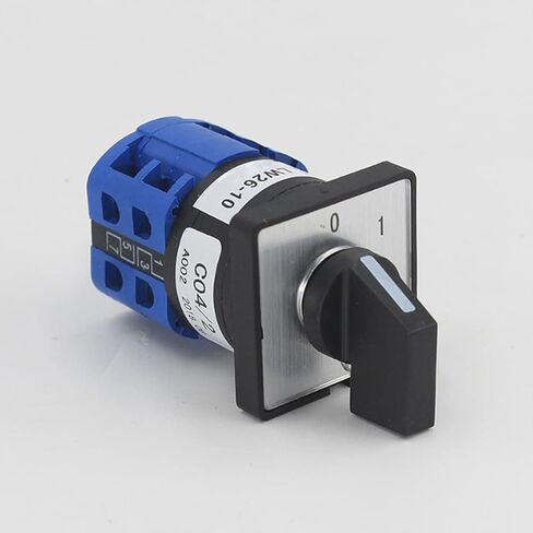 1PCS مفتاح محدد التغيير العالمي ، مفتاح نقل الطاقة ، وضعين 4 محطات ، LW26-20 C02/1 220V 20A ، مولدات مضخة المياه ، محدد CAM دوار in Saudi Arabia