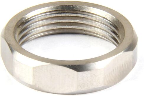TACFUN 3pcs Silver Stainless Steel Jam Nut 1/2x28 TPI, 5/8x24 TPI in Saudi Arabia
