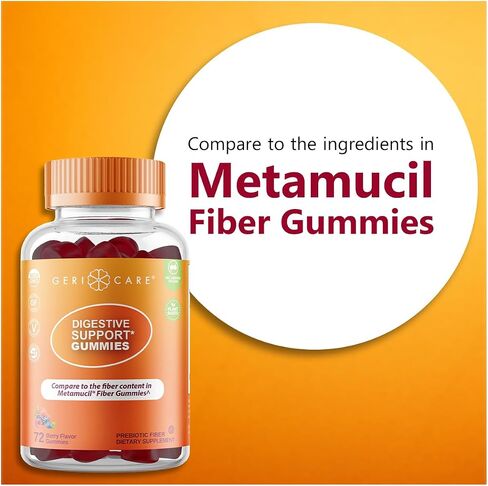 مسحوق Psyllium Geri-Mucil بواسطة Gericare | 4-in-1 بنكهة البرتقالية بمسحق قشر Psyllium | ملحق الألياف اليومية | مزيج مشروب الألياف الخالي من الغلوتين | مسحوق الألياف القشرة القابلة للذوبان في الماء لحركة الأمعاء | 13 أوقية in Saudi Arabia