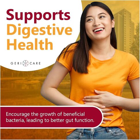 مسحوق Psyllium Geri-Mucil بواسطة Gericare | 4-in-1 بنكهة البرتقالية بمسحق قشر Psyllium | ملحق الألياف اليومية | مزيج مشروب الألياف الخالي من الغلوتين | مسحوق الألياف القشرة القابلة للذوبان في الماء لحركة الأمعاء | 13 أوقية in Saudi Arabia