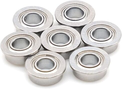 MF84ZZ 4x8x3mm مصغرة MF84 Z ZZ Ball Bearings 2pcs in Saudi Arabia