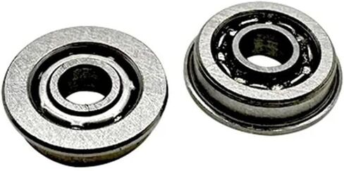 MF83 3x8x2.5mm Flange Deep Groove Ball Bearing 2Pcs in Saudi Arabia