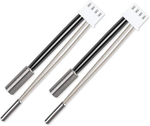 2PCS Kobra S1 Cartridge Heater 24V 50W 200K Thermistor متوافق مع anycubic Kobra S1/ Kobra S1 Combo 3D عنصر تسخين درجة الحرارة العالية in Kuwait