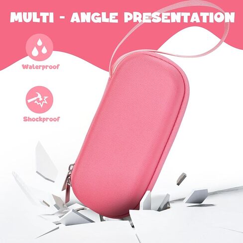 حالة متوافقة مع 3Doodler Start+ Essentials for 3D Pen Met for Kids ، الحامل الحامل الملائم للطباعة ، منظم التخزين لطباعة إعادة ملء الشاحن ، شاحن Micro-USB (3D-01-pink) in Kuwait