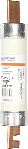 Mersen TRS175R TRS-R TRI-ON-ONCHING DELAY/CLASS RK5 FUSE ، 600VAC/600VDC ، 200KA AC/100KA DC ، 175 AMPERE ، 1-13/16 "قطر x 9-5/8" in Saudi Arabia