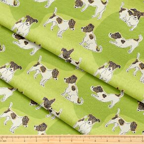 Fabric by The Yard [ 58" inches x 3 Yards ] Decorative Fabric for Sewing Quilting Apparel Crafts Home Decor Accents (Jack Russell Terrier Pattern) in Saudi Arabia