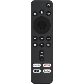 Allimity CT-RC1US-19 NS-RCFNA-19 Replacement Voice Command Remote Compatible with Insignia/Toshiba/Pioneer/Hisense Smart TV Editions Built-in Amazon TV with Prime Video, Netflix, HBO, Hulu Buttons