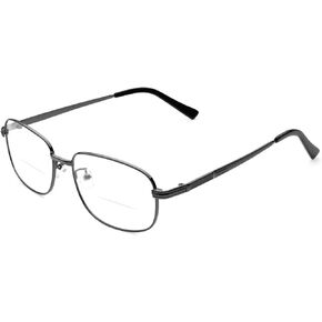 Metal Frame Bifocal Reading Glasses Men Women Comfortable Readers Bifocal Eyeglasses