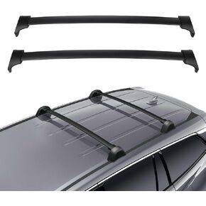 Roof Rack Cross Bars Compatible for Honda for Pilot 2016-2022 (Only Fit with Side Rails), Rooftop Aluminum Crossbars Luggage Cargo Carrier 165LBS