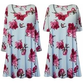 بالإضافة إلى حجم قصير كم قصير بورجوندي رمادي الأزهار سترة علوية فضفاضة عادية Flowy قميص in Kuwait