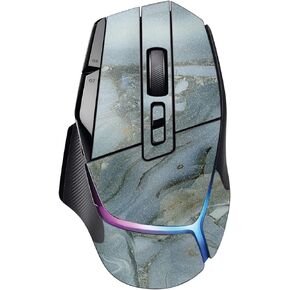 MightySkins Glossy Glitter Skin Compatible with Logitech G502 X Plus - Crystal Rock | Protective, Durable High-Gloss Glitter Finish | Easy to Apply, Remove, and Change Styles | Made in The USA