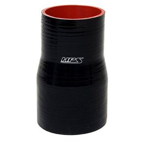 HPS Silicone Reducer Coupler Hose HTSR-300-450-L6-BLK