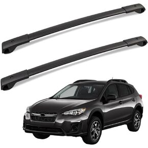 Car Roof Rack Cross Bars, Cross Bars Compatible with Subaru Crosstrek 2018-2021/ Impreza 2017-2020, Anti-Rust Aluminum Cross Bars Roof Rack for Rooftop Cargo Carrier Luggage Kayak Canoe Bike Snowboard