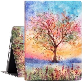 Lokigo New iPad 10.2 Case, iPad 9th 8th 7th Generation Case,10.2 inch iPadCase for ipad 7th/8th/9th gen, Multi-Viewing iPad Cover 9th Generation, Hummingbird