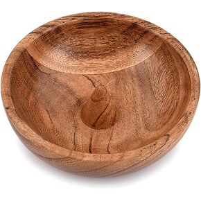 Jewelry Trays Acacia Wood for Rings Earrings Bracelets Necklace Holder Organizer Elegant Presentation of Your Finest Pieces (4" x 4" x 1.5")
